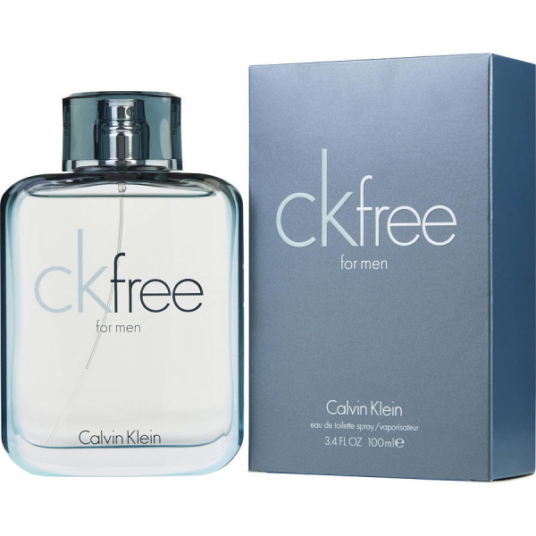 CK Free Men by Calvin Klein Eau de Toilette Spray - 3.4 oz.