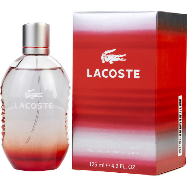 lacoste red edt 125ml