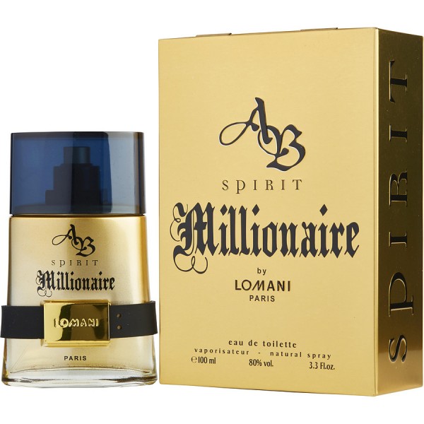 perfume spirit millionaire by lomani paris 100ml