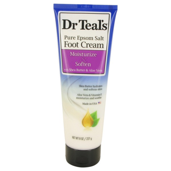 Dr Teals Pure Epsom Salt Foot Cream Parfümierte Körpercreme 227 Ml