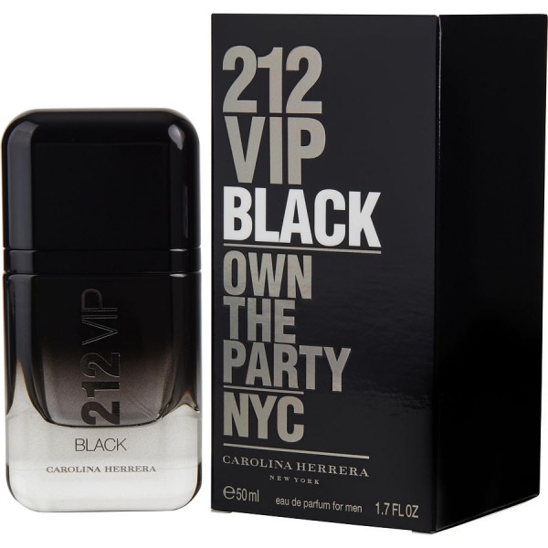 212 Vip Eau De Black Carolina 50ML Parfum Herrera Spray