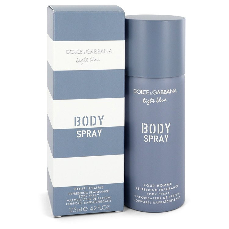 blue homme body spray