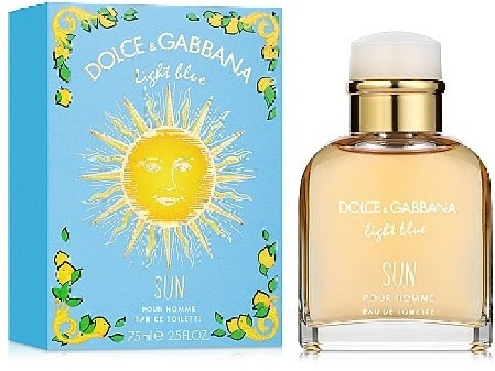 dolce gabbana perfume light blue sun