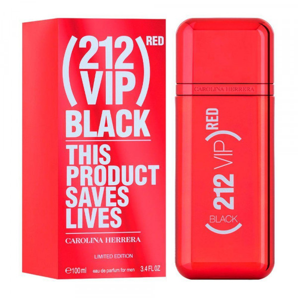 212 Vip Black Red Limited Edition Carolina Herrera