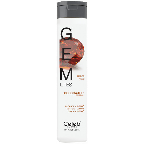 Gem Lites Colorwash Amber Copper Brown Celeb Luxury