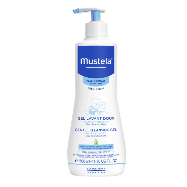 Gel lavant doux Mustela