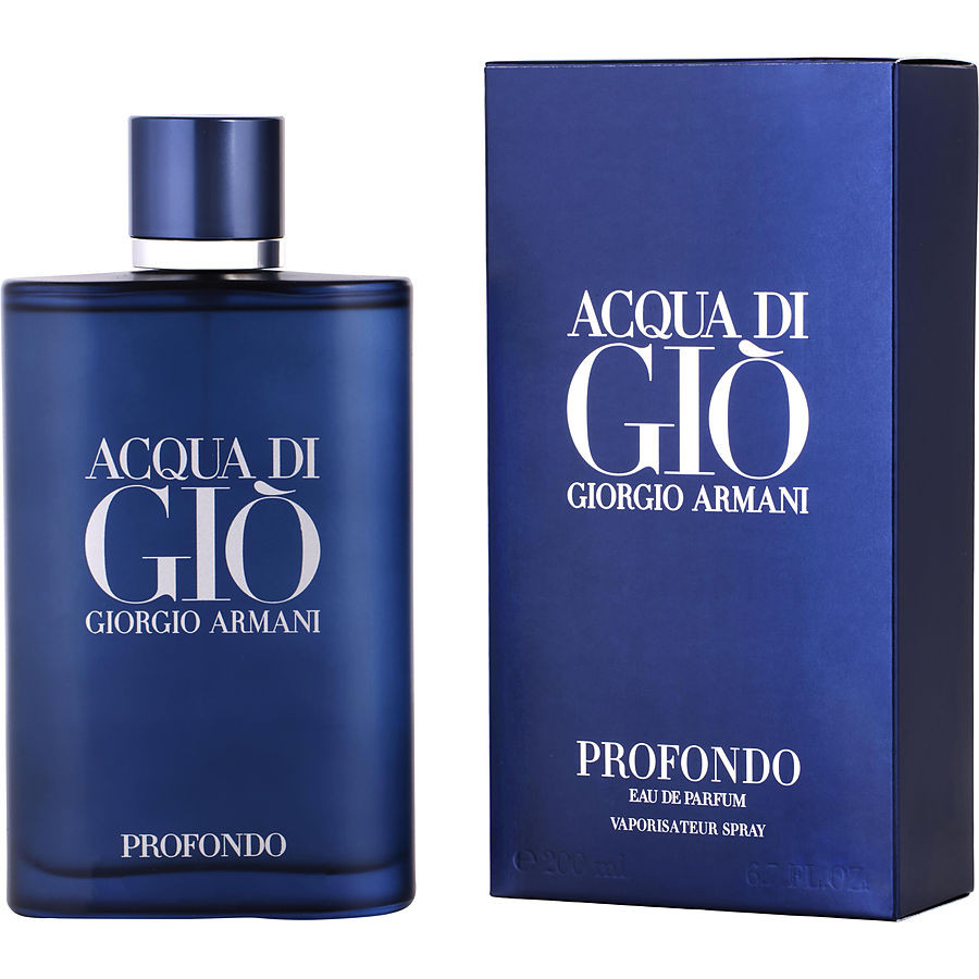 Acqua Di Gio Profondo Giorgio Armani Eau De Parfum Spray 200ml