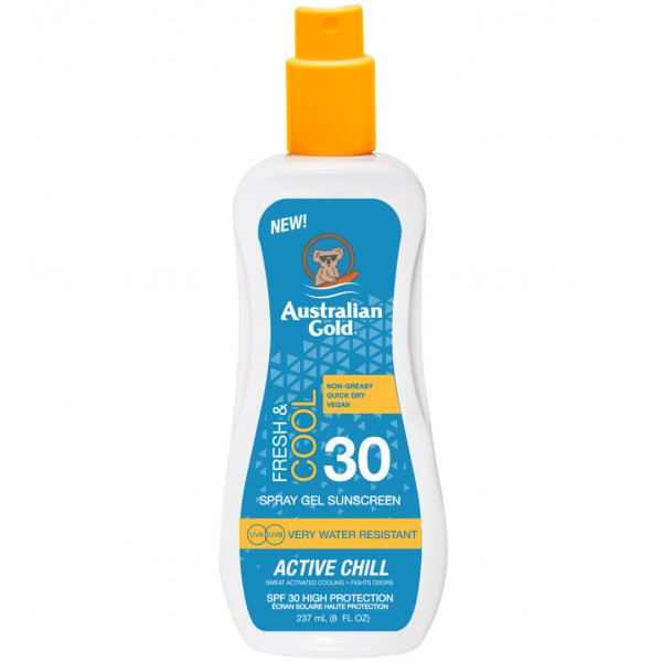 Fresh & cool Spray gel sunscreen Australian Gold