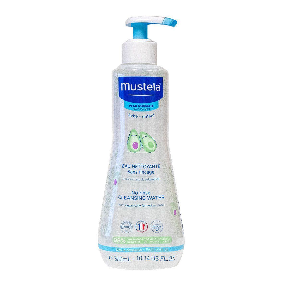 MUSTELA EAU NETTOYANTE SANS RINÇAGE – 300 ML