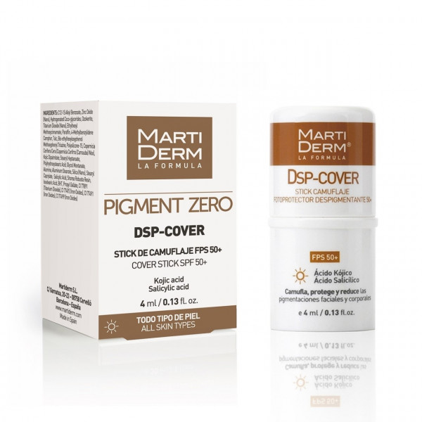 Pigment zero dsp-cover stick Martiderm