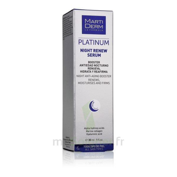 Platinum Night Renew Serum Martiderm