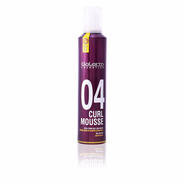 Curl Mousse 04 Extra-Strong Hold Curl Mousse Salerm