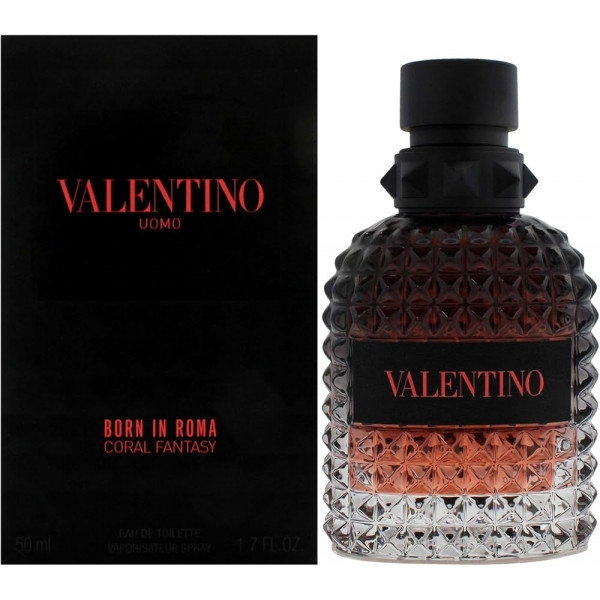 Uomo Born In Roma Coral Fantasy Valentino