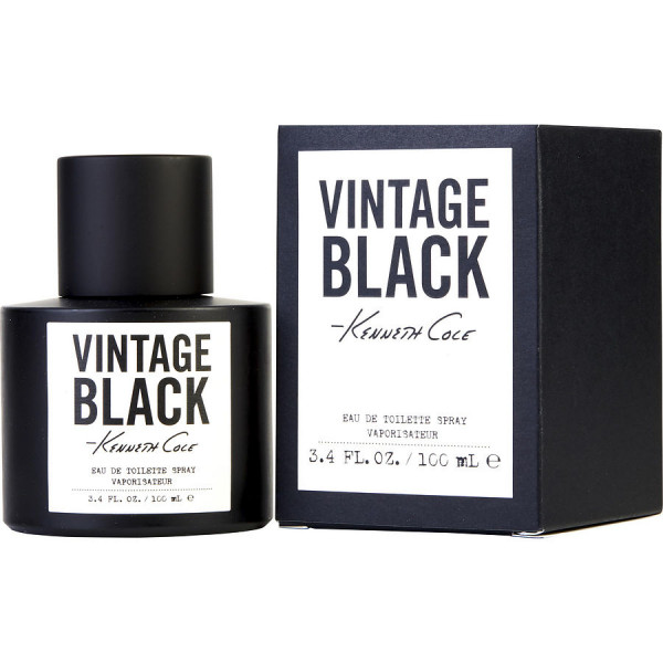 Photos - Women's Fragrance Kenneth Cole  Vintage Black 100ml Eau De Toilette Spray 