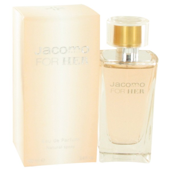 Photos - Women's Fragrance Jacomo   For Her : Eau De Parfum Spray 3.4 Oz / 100 ml 