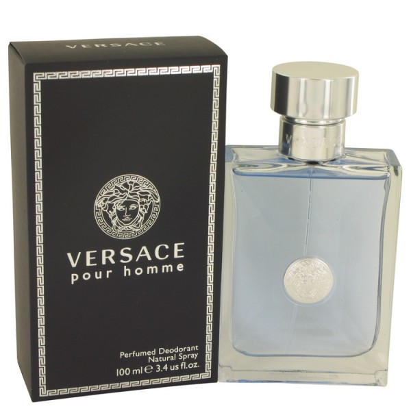 Photos - Deodorant Versace   Pour Homme :  3.4 Oz / 100 ml 