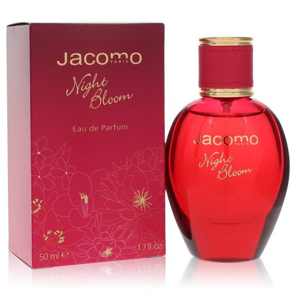 Photos - Women's Fragrance Jacomo  Night Bloom : Eau De Parfum Spray 1.7 Oz / 50 ml 