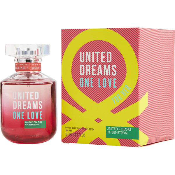 United Dreams One Love - Benetton Eau De Toilette Spray 80 Ml