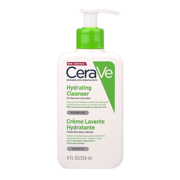 Crème Lavante Hydratante - Cerave Lichaamsolie, -lotion En -crème 236 Ml