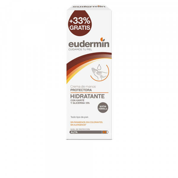 Crema De Manos Protectora - Eudermin Protección Solar 75 Ml