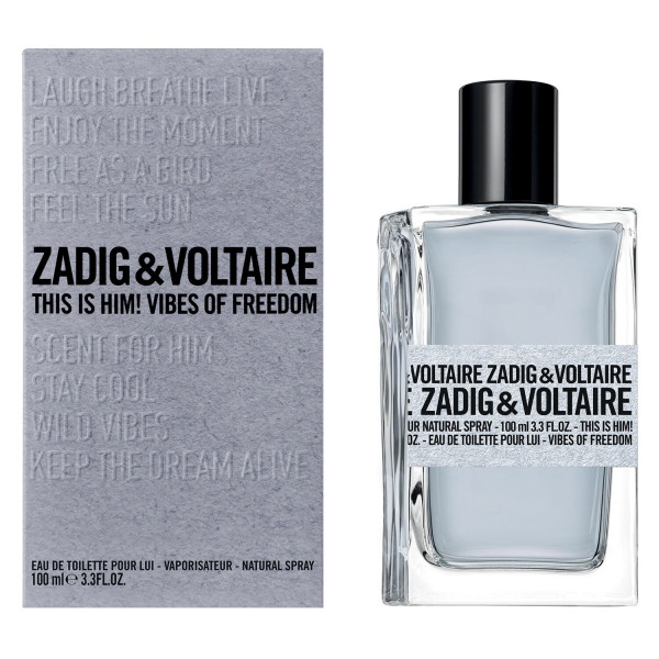 Zadig & Voltaire - This Is Him! Vibes Of Freedom 100ml Eau De Toilette Spray