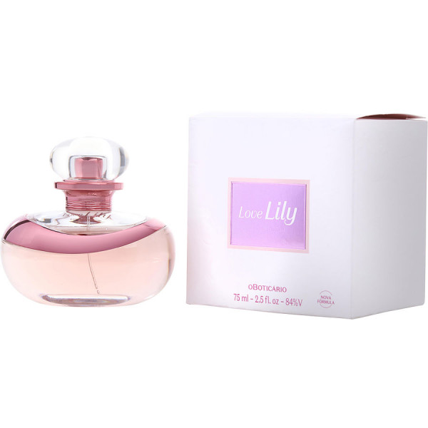 Love Lily - O Boticário Eau De Parfum Spray 75 Ml